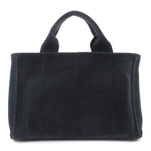 Prada 2way Hand Bag Tote Canvas Canapa